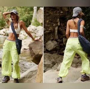 FP Movement by Free People Neon Yellow Joggers NwT M
